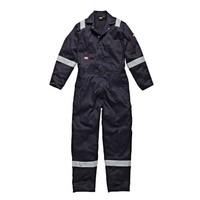 Dickies Mens Workwear Cotton Lightweight Coverall Navy Blue WD2279LWN