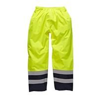 Dickies Workwear SA1003 Hi Visibility Two Tone Work Trousers