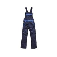 Dickies Two Tone Work Bib & Brace, Navy/Royal, 94