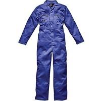 Dickies Redhawk Zip Front Coverall Regular / Mens Workwear (50inch) (Royal)