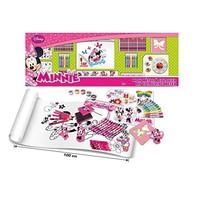 DISNEY DARP-CDIM103 Minnie Mouse My Colouring Meter Creative Accessories Kit (100-Piece)