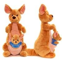 Disney Winnie The Pooh 36cm Kanga & Roo Soft Plush Toy