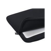 DICOTA PerfectSkin Laptop Sleeve 15.6 Black. The slipcase/skin protects your notebook perfectly from scratches and small damages. Zipper is equipped w