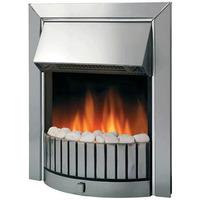 Dimplex Delius Inset Fire (Stainless Steel Effect Finish)