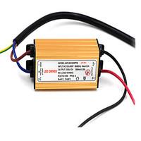 DIY IP66 Waterproof 10W 50/60Hz 900mA Output LED Driver (DC 7-12V)