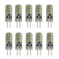 dimmable silicone g4 led bulb crystal lamp 12v dc 24 smd 3014 whitewar ...