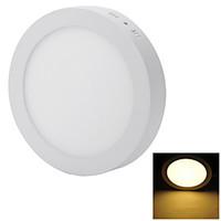 Direct Install 18W 1600lm 6000/3000K 90-SMD 2835 LED Cool/Warm White Panel Ceiling Light (AC 85~240V)