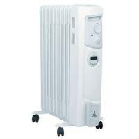 Dimplex Electric 2000W White Oil Filled Radiator with Timer
