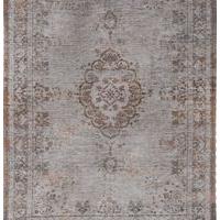 distressed brown grey traditional rug louis de poortere 230x230