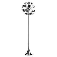 Disc Floor Lamp Chrome