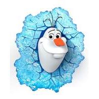 Disney Frozen Olaf 3D Deco Wall Light