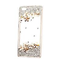 DIY Flowers with Rhinestone Pattern PC Hard Case for Multiple Huawei P8 P9 Lite Honor 8 Mate 7 8 9 plus