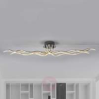 Dimmable LED ceiling light Malik, remote control