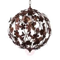 diba rusty brown florentine style hanging light