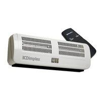 Dimplex 3kW Remote Control Electric Over Door Heater Multi-directional Down Flow Fan