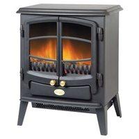 Dimplex Tango 2kW Electric Fan Heater Stove in Black With Optiflame