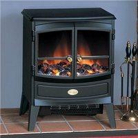 Dimplex Springborne 2kW Electric Room Heater Stove in Black With Optiflame