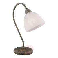 Dionis Attractive Table Lamp, Rust Brown