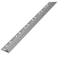 Diall Silver Aluminium External Edge Tile Trim