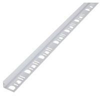 Diall White PVC Internal Edge Tile Trim