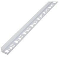 diall white pvc internal edge tile trim