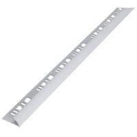 Diall White PVC External Edge Tile Trim