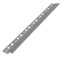 Diall Silver Aluminium Z Stair Nosing Profile Tile Trim