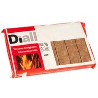 Diall Wooden Firelighters 216G Pack