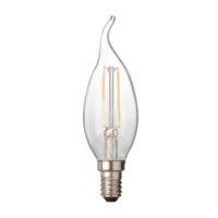 Diall E14 2W LED Filament Candle Light Bulb