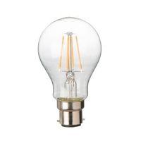 Diall B22 4W LED Filament Classic Light Bulb