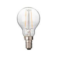 Diall E14 2W LED Filament Ball Light Bulb
