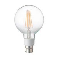 Diall B22 12W LED Filament Ball Light Bulb