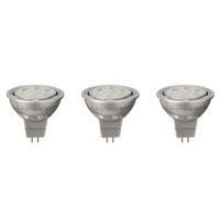 diall gu53 mr16 621lm led dimmable reflector light bulb pack of 3