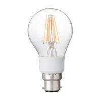 Diall B22 7W LED Filament Dimmable Classic Light Bulb