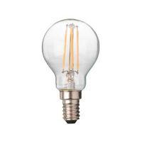 Diall E14 4W LED Filament Ball Light Bulb