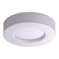 diall white gloss led fixed 2 in 1 flush downlight d120 mm