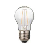 Diall E27 2.1W LED Filament Ball Light Bulb