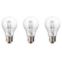 Diall E27 120W Halogen Dimmable Classic Light Bulb Pack of 3