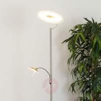 Dimmable LED floor lamp Juna with reading light
