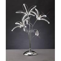 Diyas IL30882 Kenzo Table Lamp in Polished Chrome