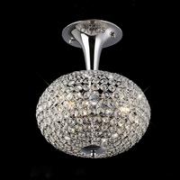 Diyas IL30415 Vado Crystal Semi Flush Ceiling Light