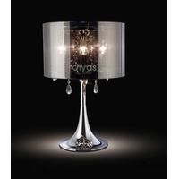 diyas il30462 trace table lamp in polished chrome finish