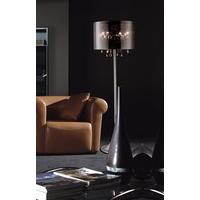 Diyas IL30463 Trace Floor Lamp in Polished Chrome Finish