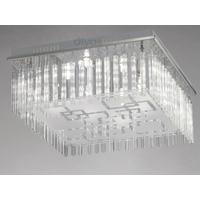 diyas il31321 capella frosted glass flush ceiling light