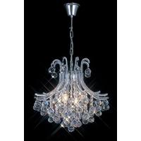 Diyas IL30016 Bask Ceiling Pendant Light in Polished Chrome