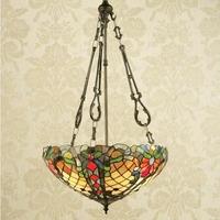 Diana SU3FC and T101SH50 Tiffany Ceiling Pendant