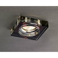 diyas il30822pu dark purple crystal recessed square downlight fascia