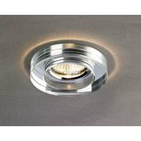 Diyas IL30821CH Clear Crystal Recessed Round Downlight Fascia