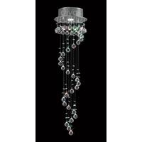 Diyas IL31370 Colorado Crystal Multi-Spiral Ceiling Pendant