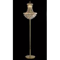 diyas il32104 alexandra crystal floor lamp in french gold